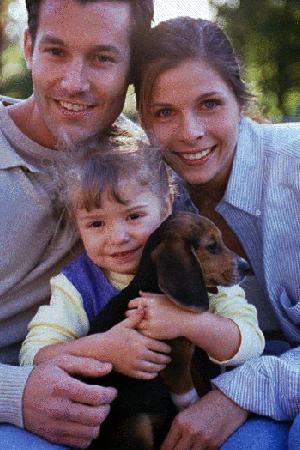 Georgetown Animal Clinic, PC - Veterinarian serving Williamsville, Amherst and Buffalo NY areas: Family with puppy Georgetown Animal Clinic, PC - Veterinarian serving Williamsville, Amherst and Buffalo NY areas: Family with puppy